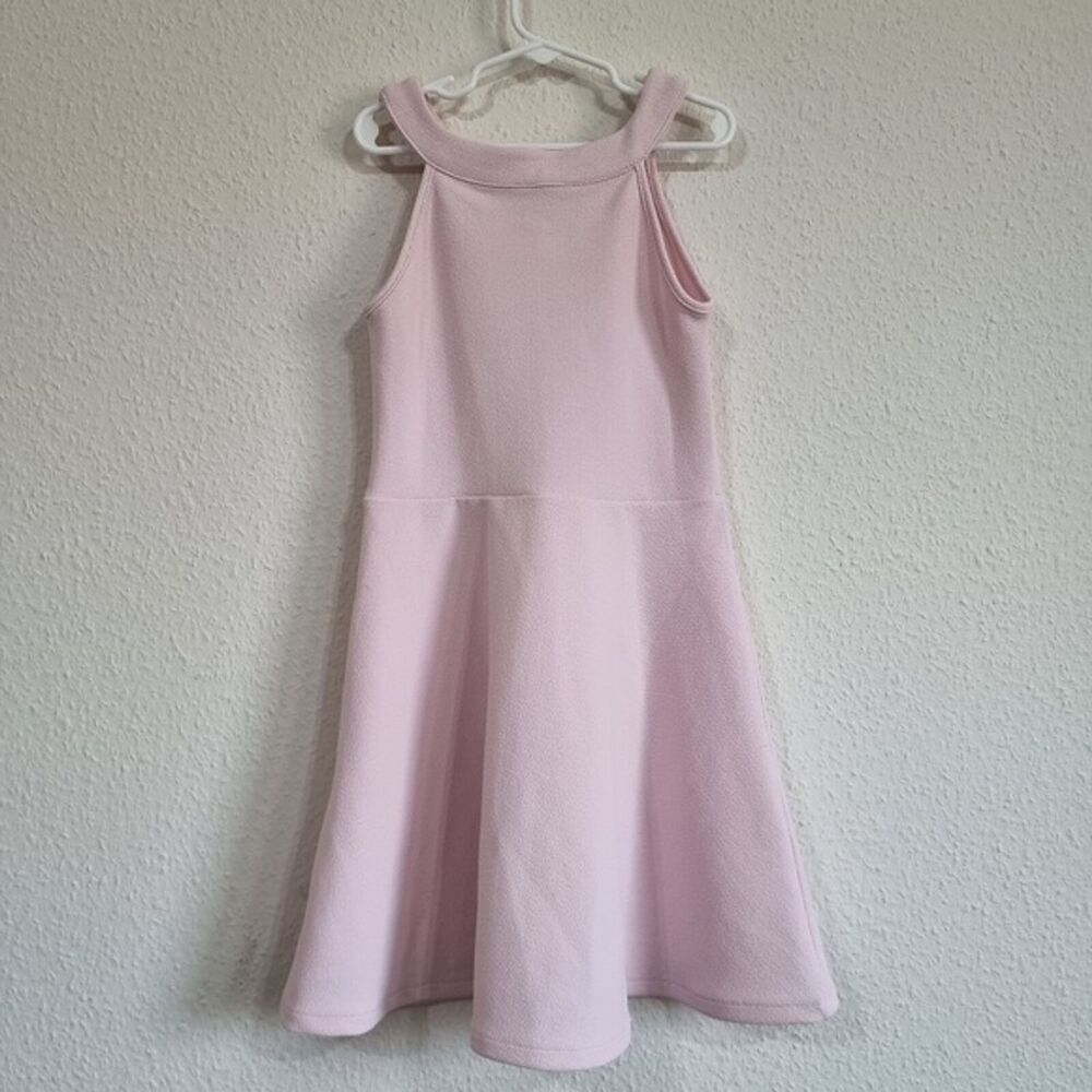 Children's Place Light Pink Jeweled Neckline Sleeveless Dress Size 7/8 - Picture 2 of 4